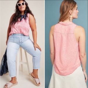 NWT Anthropologie Maeve Felicity Sleeveless Top